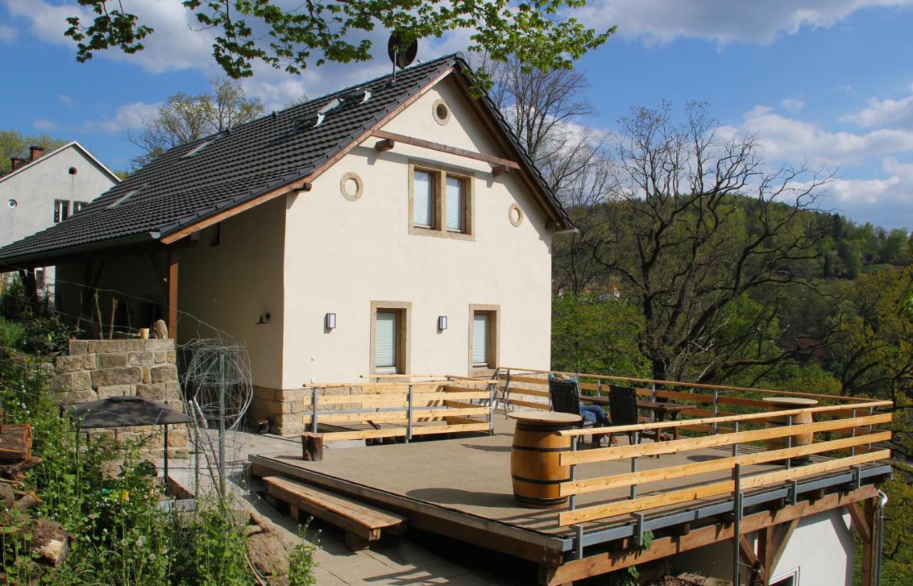 Luxusboofe - Ferienhaus Am Lilienstein Konigstein an der Elbe Luaran gambar
