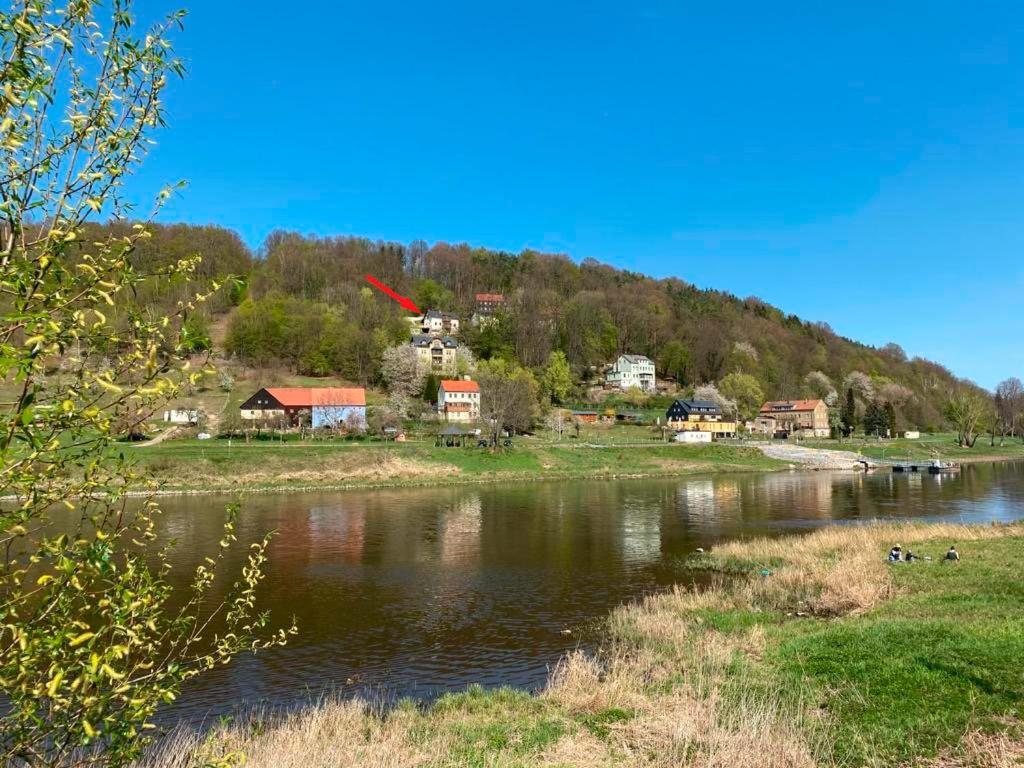 Luxusboofe - Ferienhaus Am Lilienstein Konigstein an der Elbe Luaran gambar