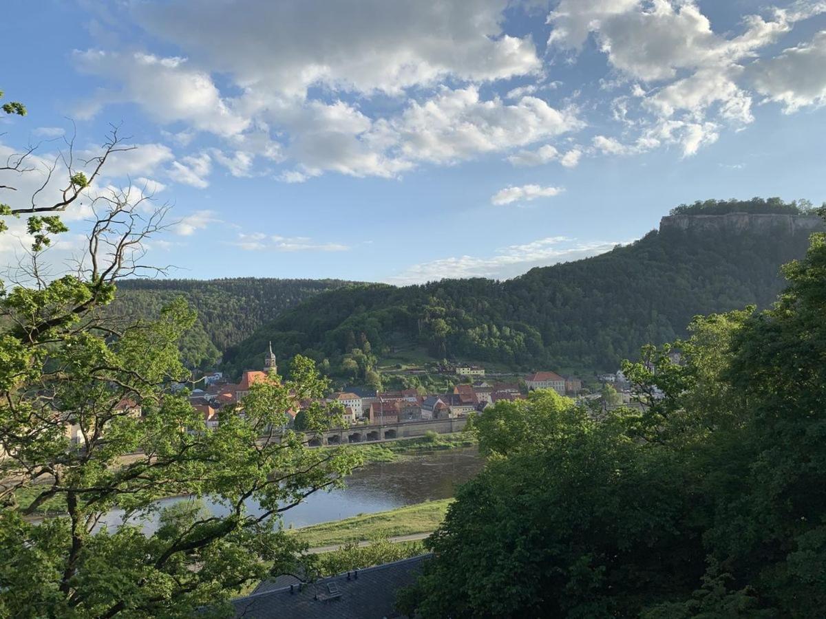 Luxusboofe - Ferienhaus Am Lilienstein Konigstein an der Elbe Luaran gambar