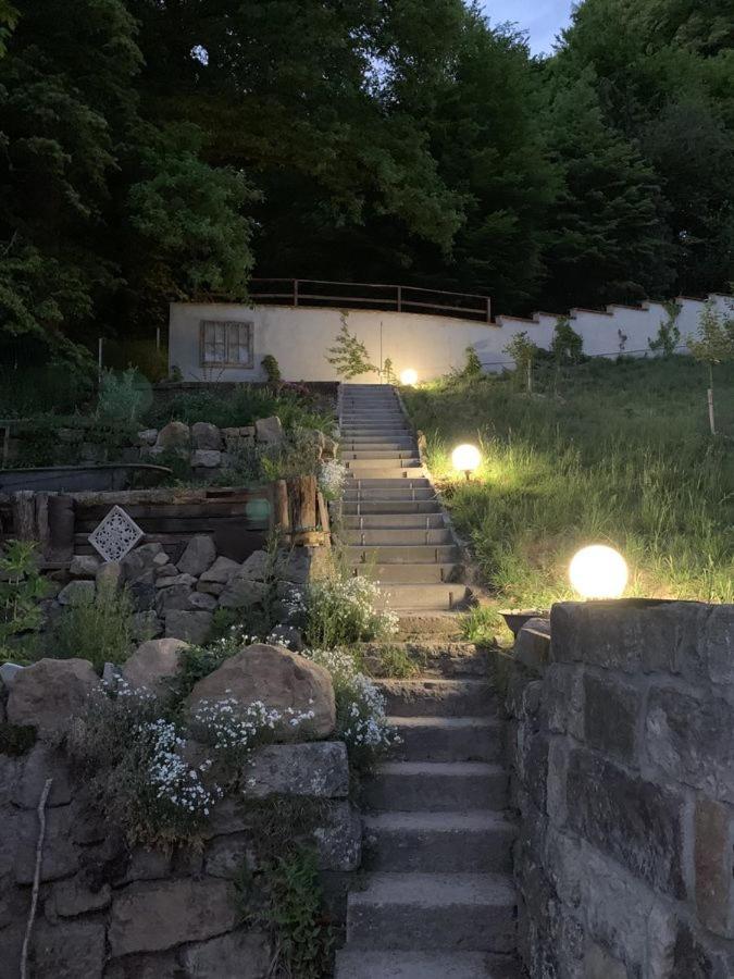 Luxusboofe - Ferienhaus Am Lilienstein Konigstein an der Elbe Luaran gambar