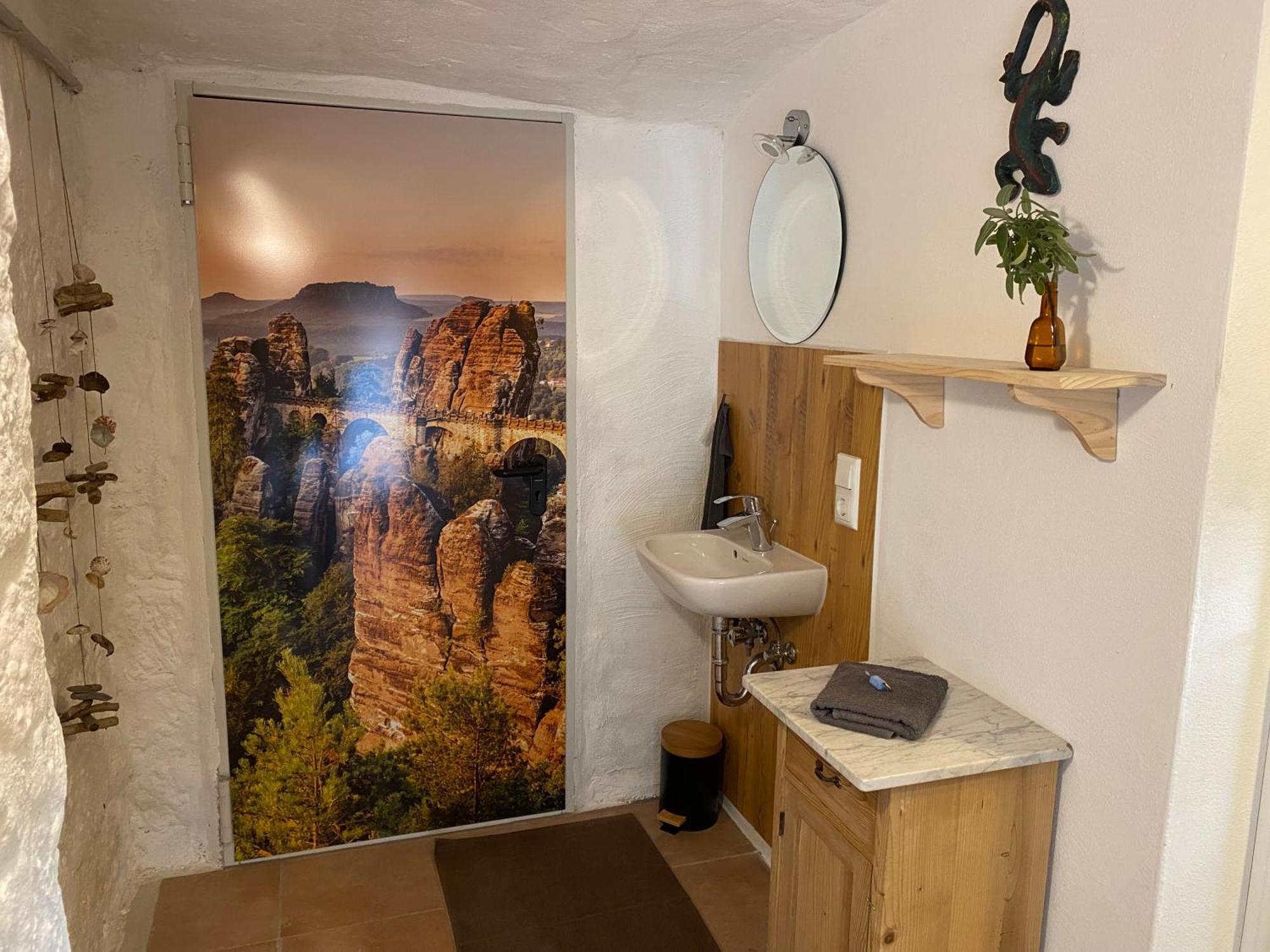 Luxusboofe - Ferienhaus Am Lilienstein Konigstein an der Elbe Luaran gambar